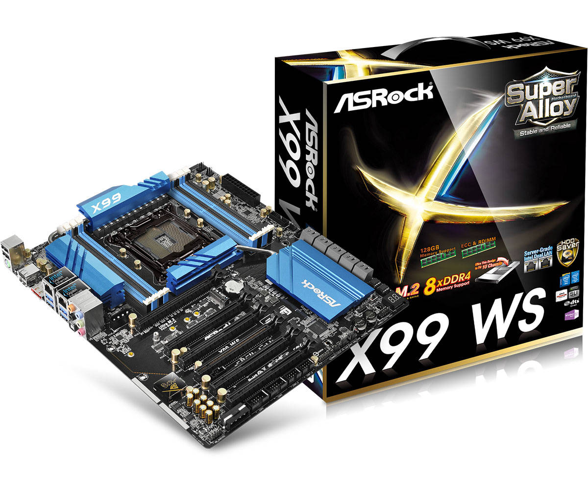 Asrock x99 ws обзор